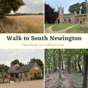 Walk to South Newington from Spring Hill Farm